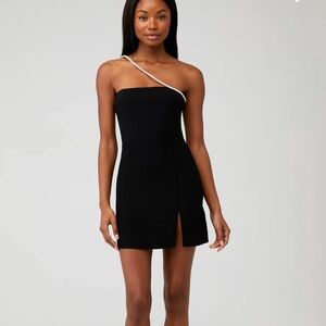 Dream dress black rhinestone